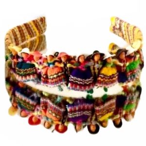 🇬🇹 NEW. GUATEMALAN WORRY DOLLS HEADBAND